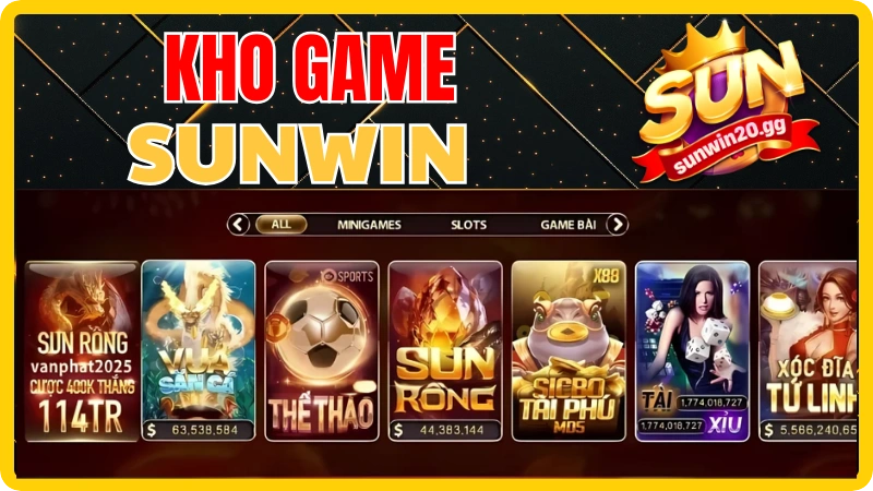 Game Sunwin – Khám phá hệ sinh thái game đổi thưởng 2026